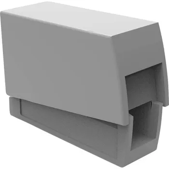 Degson DG222-8.0-01P-11-00A(H), svítidlová svorka, 0.20-2.5 mm², kontakty 1, šedá, 1 ks