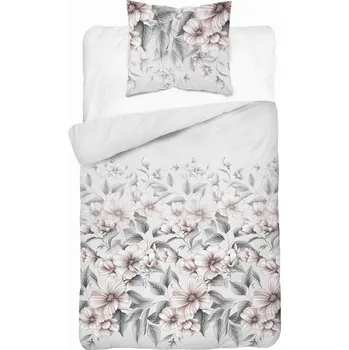 Povlečení Elegantní ložní prádlo ASTI COTTON SATEN 140x200 2dílná Povlečení se zipem