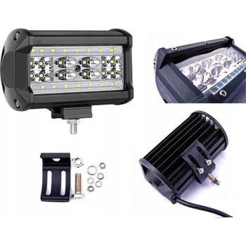 Přídavný světlomet LED pracovní světlo 84W halogen panel 12V 24V 2300lm