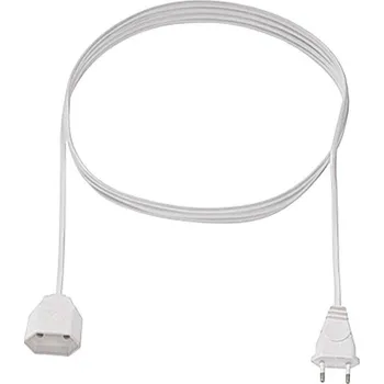 Bachmann 233.286 napájecí prodlužovací kabel, 2.5 A, bílá, 5.00 m