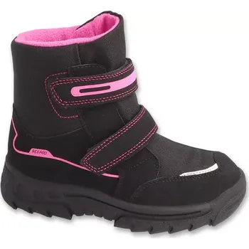 Dívčí obuv BEFADO 615X003 615Y003 vysoké zimní dívčí černo růžové 28 615PXY003_28