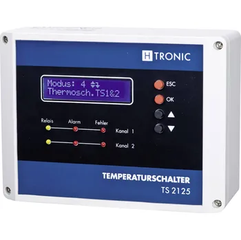 H-Tronic TS 2125 multifunkční teplotní spínač, 1114450, -55 - 125 °C