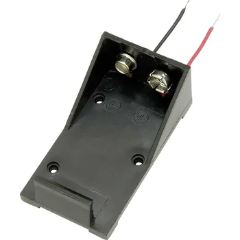 Držák baterie TRU COMPONENTS BH9VA bateriový držák 1x 9 V kabel