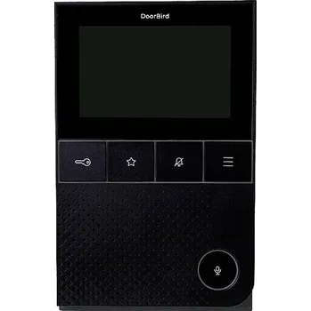 Domovní zvonek DoorBird A1101 Black Edition LAN, Wi-Fi domovní video telefon vnitřní jednotka, černá, 423872677