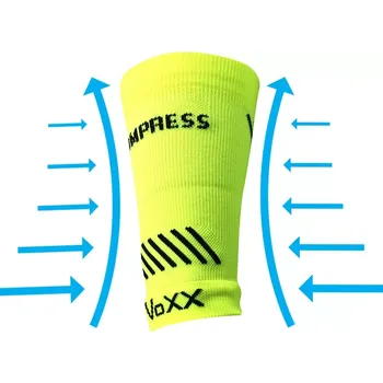 Dámské oblečení VOXX Návlek na zápěstí kompresní PROTECT s ionty stříbra NEON ŽLUTÝ L-XL 112626