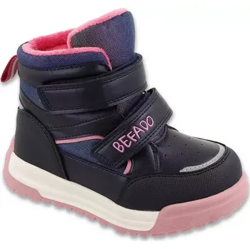 Dívčí sněhule BEFADO 169X040 zimní FROST modro růžové 31 169X040_31