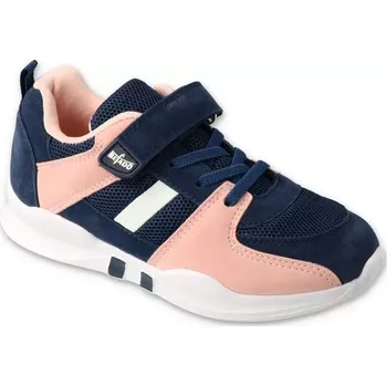 Chlapecká obuv BEFADO 516Q128 tenisky SPORT STRIPE růžovo modré 39 516Q128_39