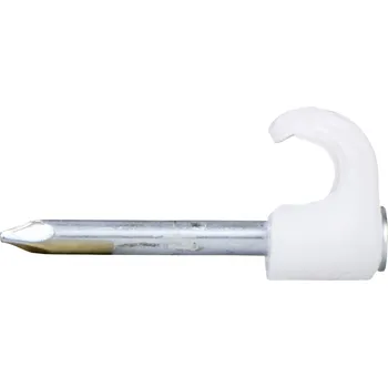 Stahovací páska Schneider Electric 2042018 hřebíkové příchytky 2042018 Průměr kabelového svazku (rozsah) 10 do 14 mm UV stabilní, bez obsahu halogenů bílá 100 ks