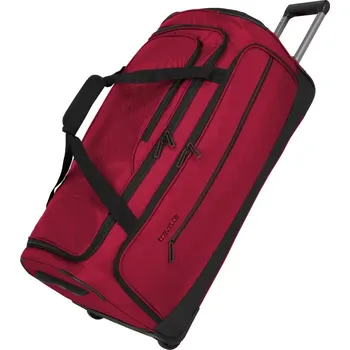 Cestovní taška Travelite Crosslite 5.0 Wheeled Duffle L Red 97 L TRAVELITE-92901-10