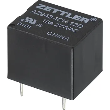 Relé Zettler Electronics AZ943-1CH-24DE relé do DPS 24 V/DC 15 A 1 přepínací kontakt 1 ks