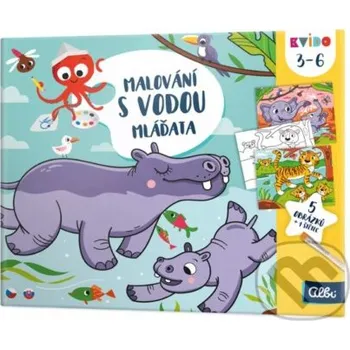 Kniha Kvído: Maľovanie s vodou: Mláďatá - Albi Albi