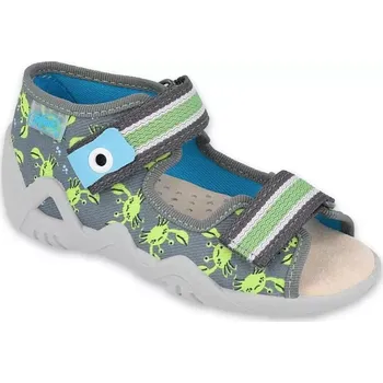 Chlapecké bačkory BEFADO 350P023 chlapecké sandálky kožená stélka 23 350P023_23