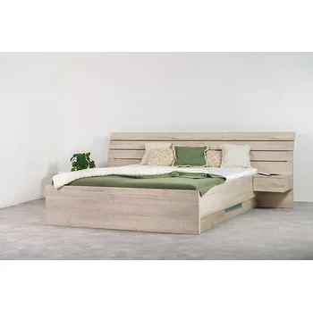 Postel Ahorn Laglio s úložným prostorem Délka [cm]: 200, Šířka [cm]: 140