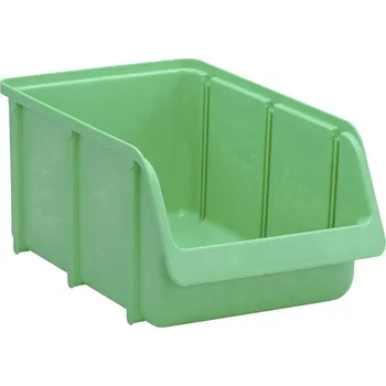 Úložný box Hünersdorff 674400 skladový box , (š x v x h) 207 x 155 x 332 mm, zelená, 1 ks