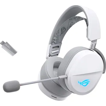 Sluchátka ASUS ROG PELTA Moonlight White 90YH0410-BHUA10