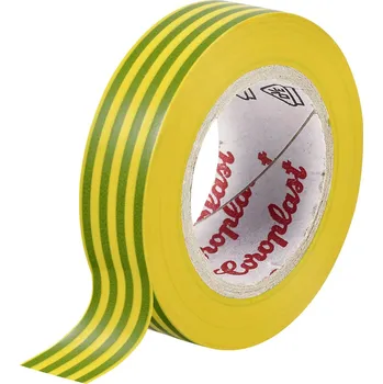 Izolační páska Coroplast 302 302-10-19GN/YE izolační páska zelená, žlutá (d x š) 10 m x 19 mm 1 ks