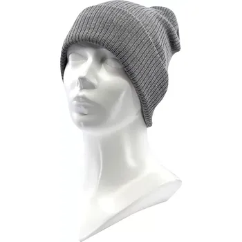 Čepice VOXX Čepice dámská pletená CELICA bavlněná ŠEDÁ uni 117840