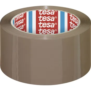 Izolační páska tesa 04195-00001-04 lepicí páska TESAPACK® hnědá (d x š) 66 m x 50 mm 6 role