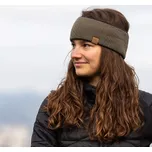 Pletená čelenka Eleven Slim Olive