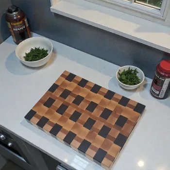 Kuchyňské prkénko Krájecí deska END-GRAIN mix dřevin