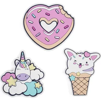 Topgal Dekorační magnety MagFlex ZMAG 25004 – jednorožec, kočička a donut (Topgal)