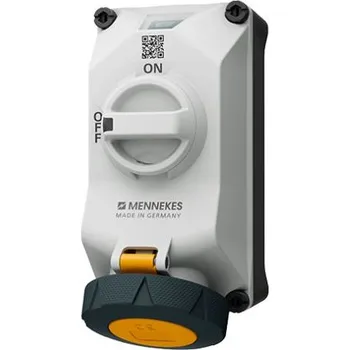 Elektrická zásuvka Wallm. Recept. DUOi 32A3P4h 110V IP69