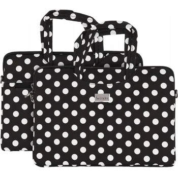 brašna na notebook Wonder Brašna na Notebook 13-14 palců, černé puntíky