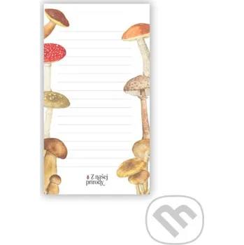 Záložka Trhací blok huby - Z našej prírody Z našej prírody