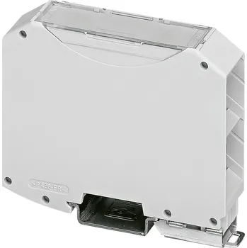 Phoenix Contact ME MAX 22,5 SF G 2-2 KMGY pouzdro na DIN lištu 85 x 22.5 x 70.4 polyamid světle šedá 1 ks