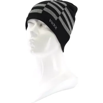 Čepice VOXX Čepice pánská pletená PICCOLO zimní ČERNÁ uni 121085