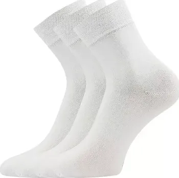 BOMA Ponožky bambusové EKOM 3pár BÍLÉ 43-46 125034