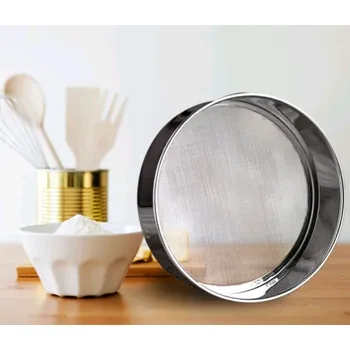 Cedník a síto upečme si sami Nerez síto na mouku