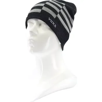 Čepice VOXX Čepice pánská pletená PICCOLO zimní TMAVĚ ŠEDÁ uni 121086