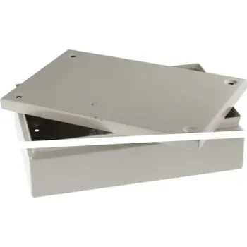 Rozvaděč RS PRO Rozvodná skříň Ocel Šedá 300 mm 200 mm řada ST IP66 IECEx 80 mm