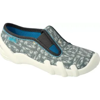 Chlapecká obuv BEFADO 290X235 chlapecké bačkorky šedé kož. stélka 28 290X235_28