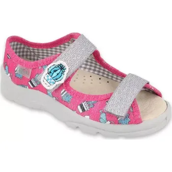 Dívčí bačkory BEFADO 869X152 dívčí sandálky kožená stélka 25 869X152_25