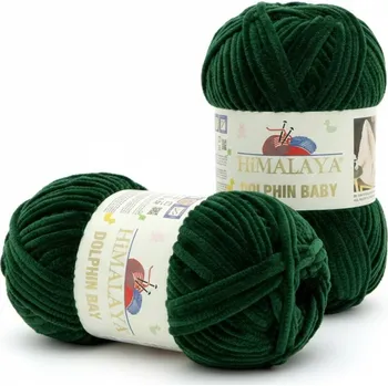 Příze Dolphin Baby 80362 – Smrkově zelená