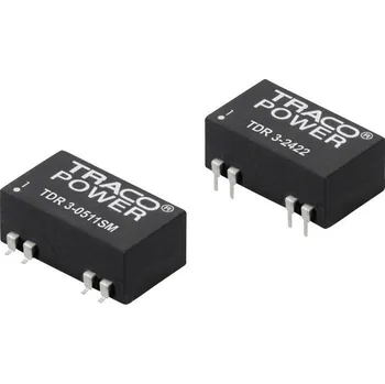Měnič napětí TracoPower TDR 3-0511SM DC/DC měnič napětí do DPS 5 V/DC 5 V/DC 600 mA 3 W Počet výstupů: 1 x Obsah 1 ks