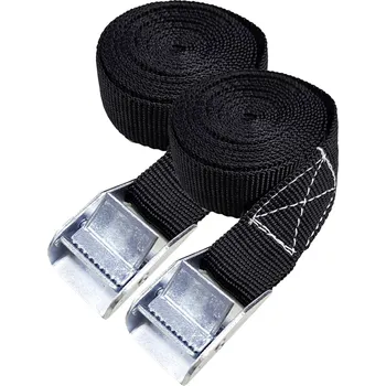 Upínací popruh HP Autozubehör 12228 upínací popruh se sponou Přivazovací únosnost napřímo (LC)=250 daN (d x š x v) 250 x 0.25 x 2 cm zaklapávací přezka