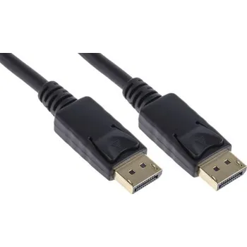 Video kabel Sestava kabelů pro digitální video a monitory 10m Samec DisplayPort na Samec DisplayPort barva Černá