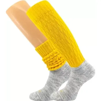 Dámské oblečení VOXX Ponožky dámské zimní NARVIK s merinem a alpakou ŽLUTÉ 39-42 125346