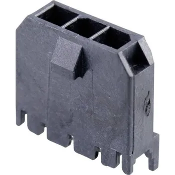 Elektrický konektor Molex vestavná pinová lišta (standardní) 3, rozteč 3 mm, 436500315, 1 ks Tray