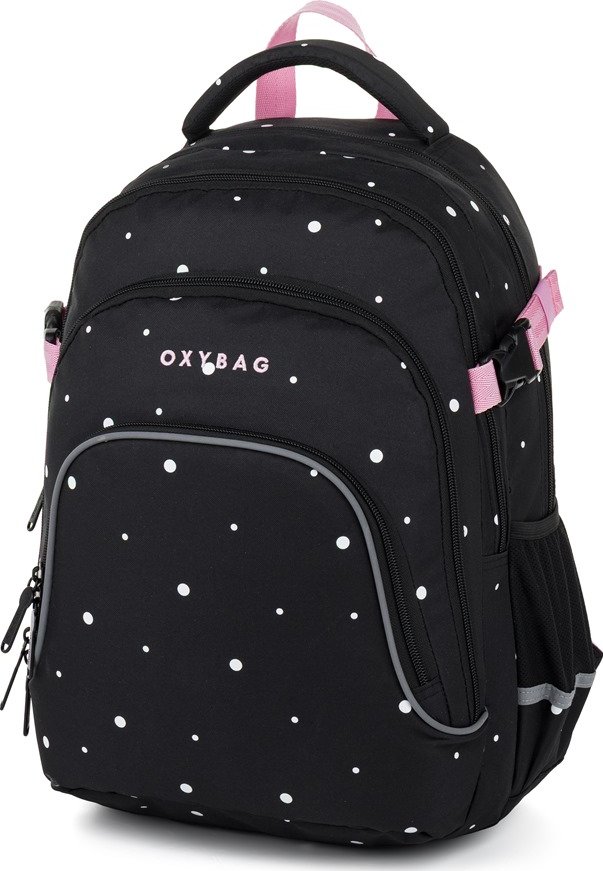 oxybag Školní batoh OXY Scooler Dots 28 l pro školáky od 3. třídy