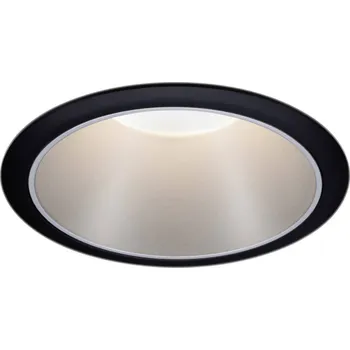 Bodové svítidlo Paulmann 93407 Cole Coin vestavné svítidlo, LED, 6 W, černá, stříbrná