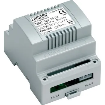 Transformátor Transformátor na lištu DIN 24VA, primární napětí: 230V ac, sekundární napětí: 24V ac, počet výstupů: 1, Lišta DIN