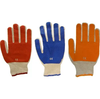 Pracovní rukavice Pracovní rukavice textilní povrstvené ORANŽOVÉ (velikost XL) (sada 10 párů) (R RUK003K) (R RUK003K)