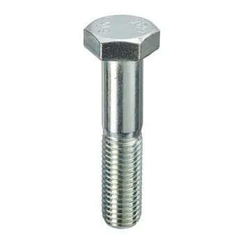 Šroub Šroub s šestihrannou hlavou, Leskle pozinkovaný, Ocel, M16, délka: 80.0mm