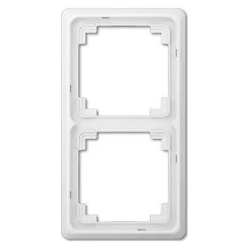 Jung 2násobný rámeček kryt alpská bílá CDP582WW 1 ks