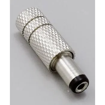 BKL Electronic 072687 nízkonapěťový konektor zástrčka, rovná 5.50 mm 2.50 mm 1 ks