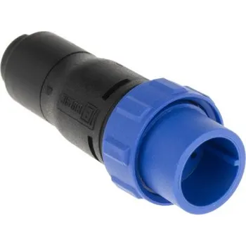 Elektrický konektor Bulgin Kulatý konektor, Kabelová montáž, počet kontaktů: 8, Zástrčka, IP68